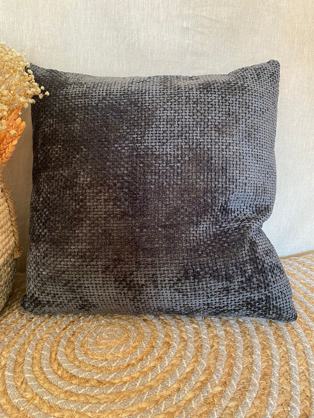 Fundas de cojines de chenilla super suave