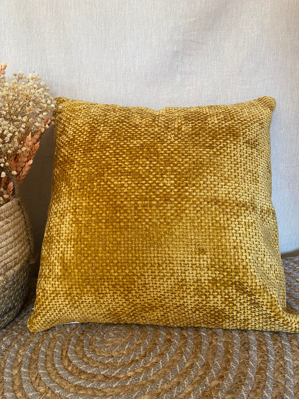 Fundas de cojines de chenilla super suave