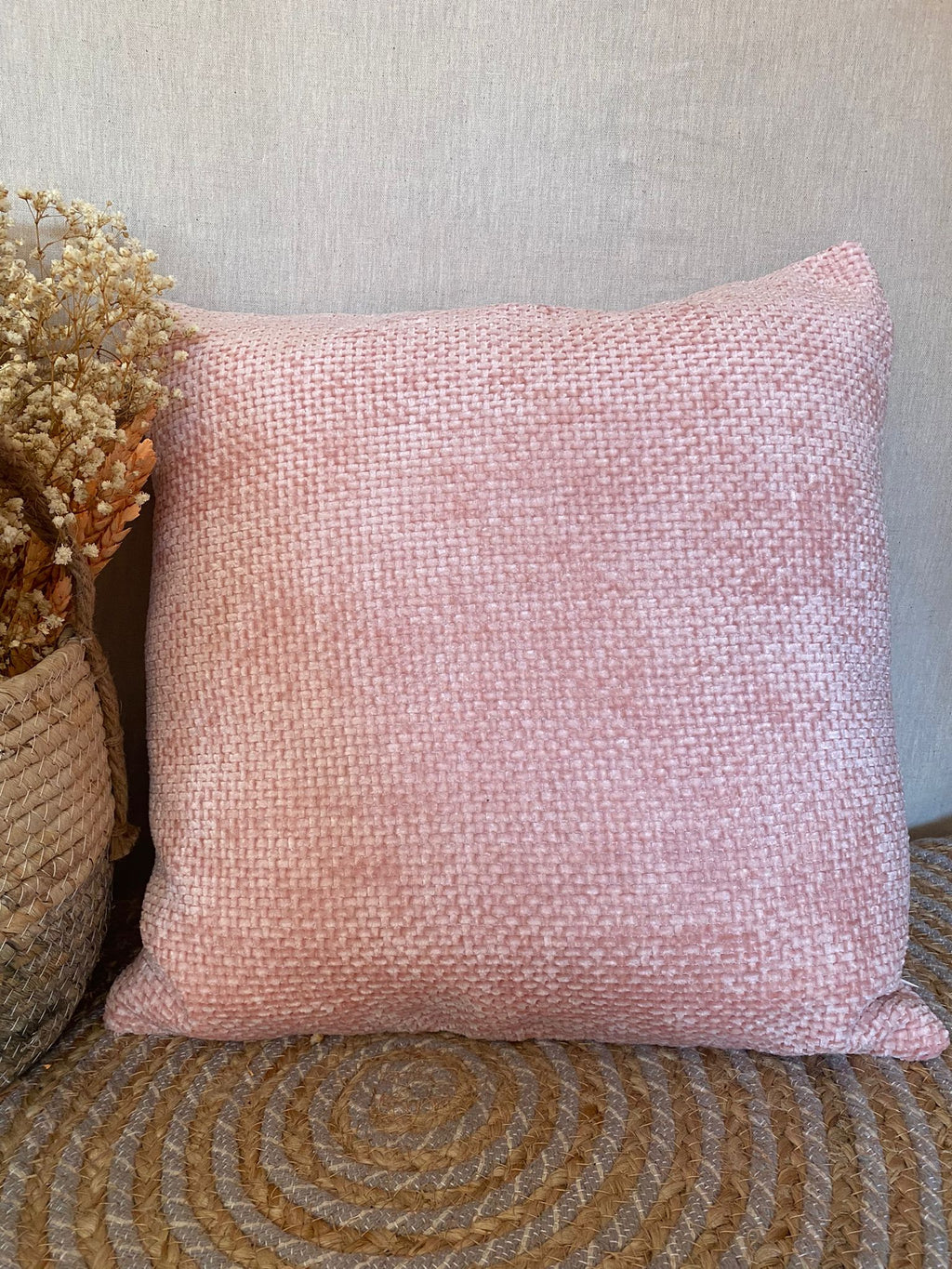 Fundas de cojines de chenilla super suave