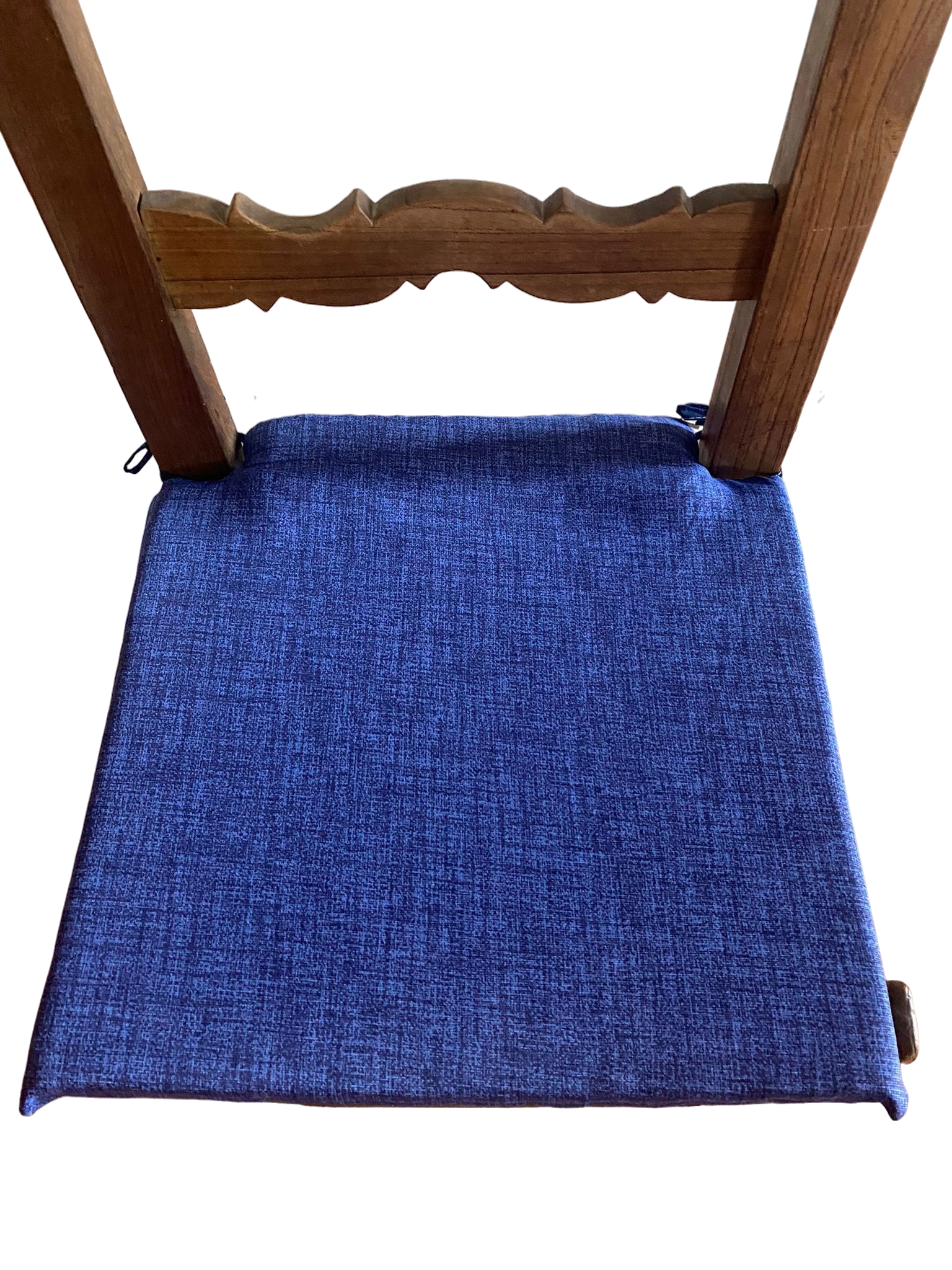 Asiento para silla de cocina con cintas , Fabricado en España