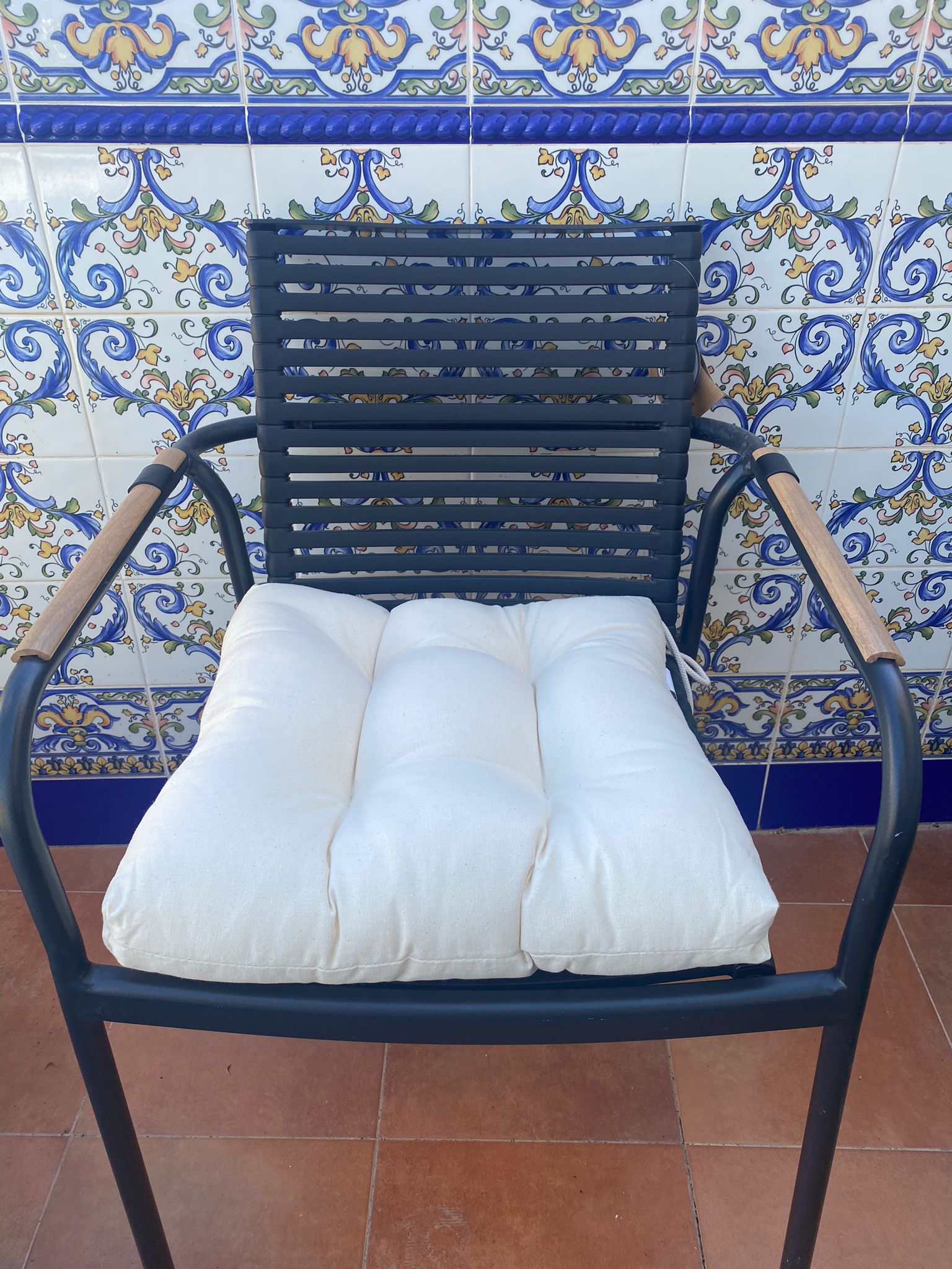 Asientos para silla de interiores y exteriores  ACOLCHADOS BEIG