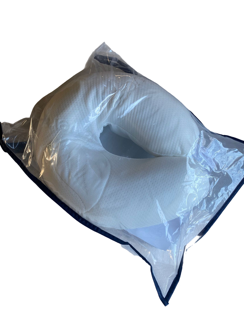 Almohada Cervical Viscoelástica Aloe Vera- Soporte Ergonómico para Cuello, Viajes y sofá